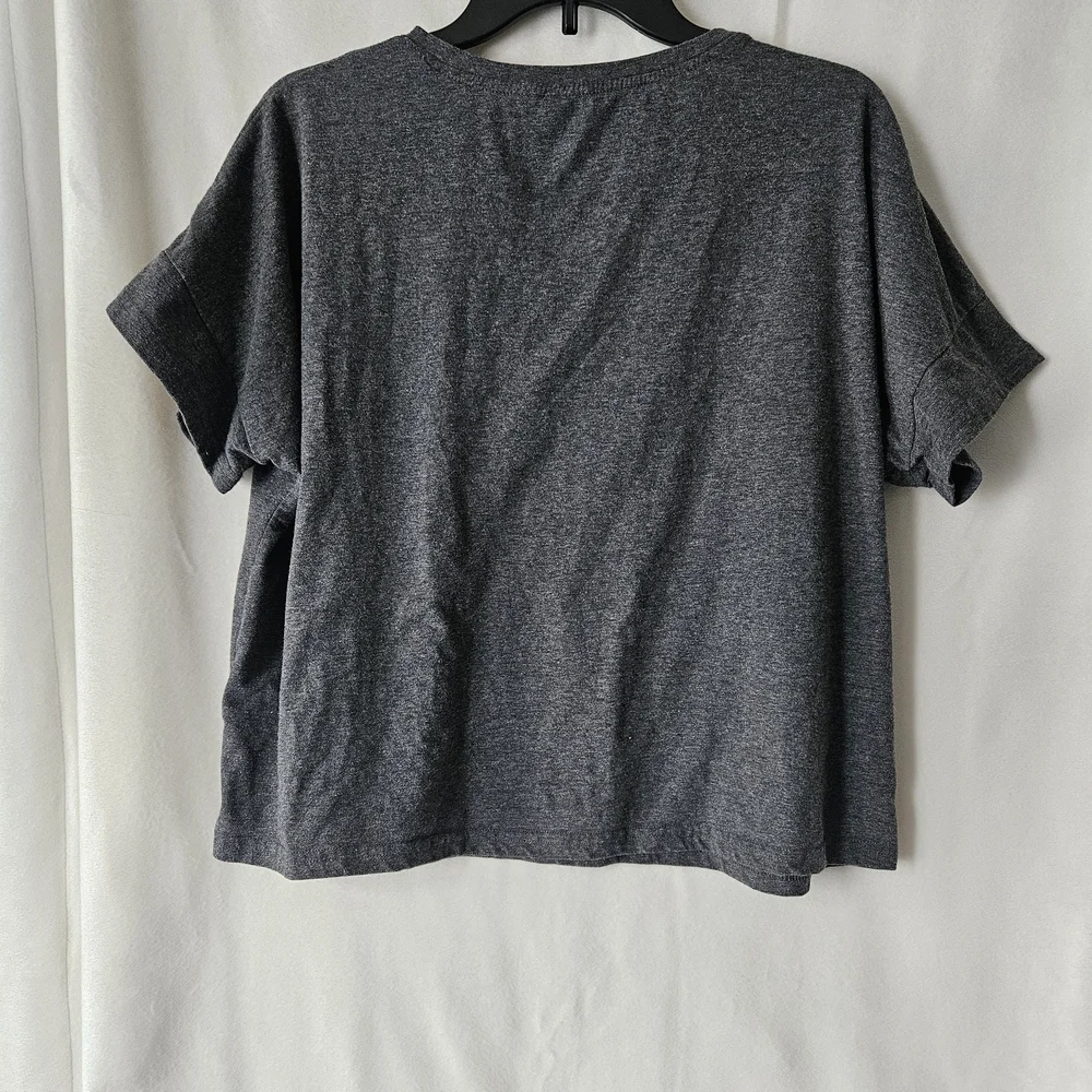 Pj Couture Gray Sequin 'Purrfect' Cat Tee
